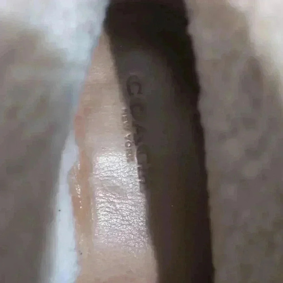 Coach suede/shearing wedges - Picture 11 of 15